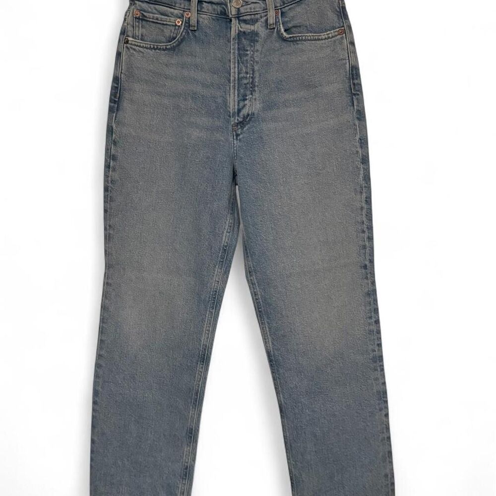 AGOLDE 90's Pinch Waist Crop High Rise Straight Jeans Size 25 NWOT